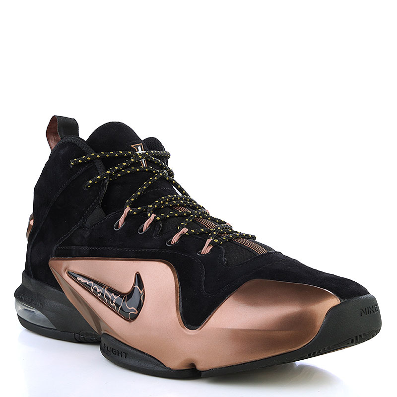 мужские черные баскетбольные кроссовки Nike Zoom Penny VI 749629-001 - цена, описание, фото 1